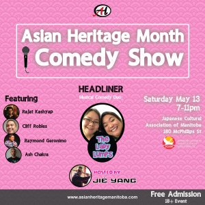 Asian Heritage Month Comedy Show 2023